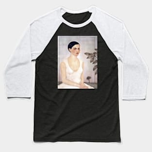 Portrait of Christina My Sister by Frida Kahlo Baseball T-Shirt